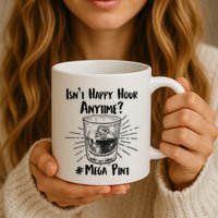 Isn't Happy Hour Anytime? #Mega Pint Mug