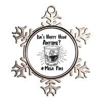 Isn't Happy Hour Anytime? #Mega Pint Metallic Star Ornament