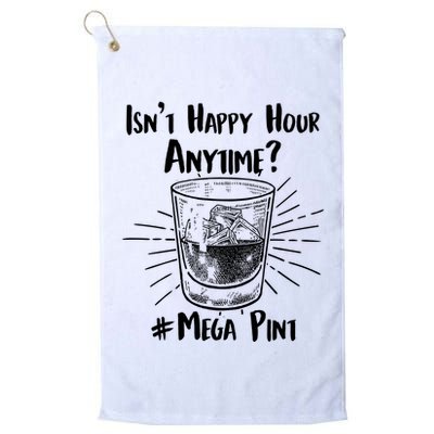 Isn't Happy Hour Anytime? #Mega Pint Golf Towel