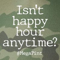 Isn't Happy Hour Anytime? #MegaPint Legacy Tie Dye Trucker Hat
