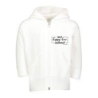 Isn't Happy Hour Anytim? Justice For Johnny Dep Toddler Zip Fleece Hoodie