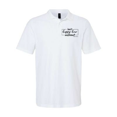 Isn't Happy Hour Anytim? Justice For Johnny Dep Softstyle Adult Sport Polo