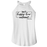 Isn't Happy Hour Anytim? Justice For Johnny Dep Women's Perfect Tri Rocker Tank