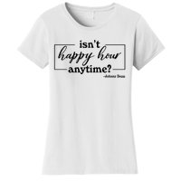 Isn't Happy Hour Anytim? Justice For Johnny Dep Women's T-Shirt