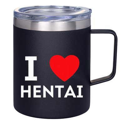 I Heart Hentai I Love Hentai 12oz Stainless Steel Coffee Mug