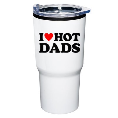 I Heart Hot Dads Love Hot Dads Tumbler