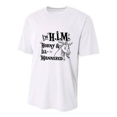 Im H.I.M. Horny IllMannered Youth Performance Sprint T-Shirt