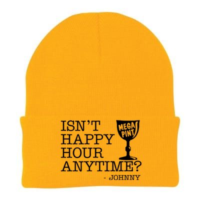 Isn't Happy Hour Anytime Mega Pint Johnny Depp Knit Cap Winter Beanie