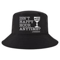 Isn't Happy Hour Anytime Mega Pint Johnny Depp Cool Comfort Performance Bucket Hat
