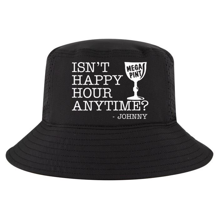 Isn't Happy Hour Anytime Mega Pint Johnny Depp Cool Comfort Performance Bucket Hat