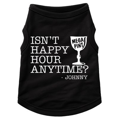 Isn't Happy Hour Anytime Mega Pint Johnny Depp Doggie Tank