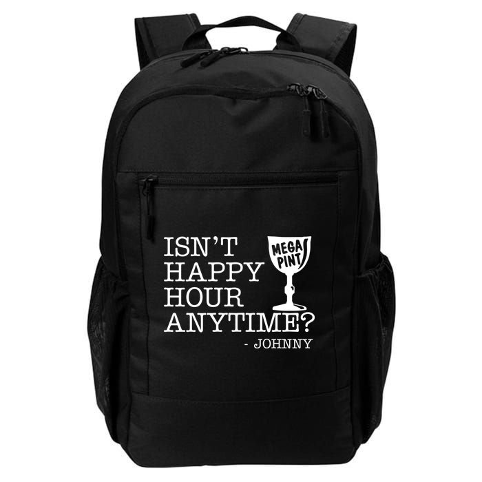 Isn't Happy Hour Anytime Mega Pint Johnny Depp Backpack