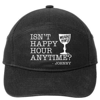 Isn't Happy Hour Anytime Mega Pint Johnny Depp 7-Panel Snapback Hat