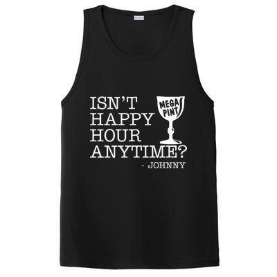 Isn't Happy Hour Anytime Mega Pint Johnny Depp PosiCharge Competitor Tank