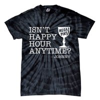 Isn't Happy Hour Anytime Mega Pint Johnny Depp Tie-Dye T-Shirt
