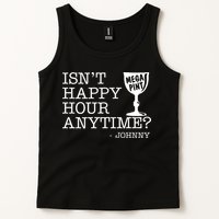 Isn't Happy Hour Anytime Mega Pint Johnny Depp Tank Top