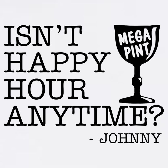 Isn't Happy Hour Anytime Mega Pint Johnny Depp Garment-Dyed Sweatshirt