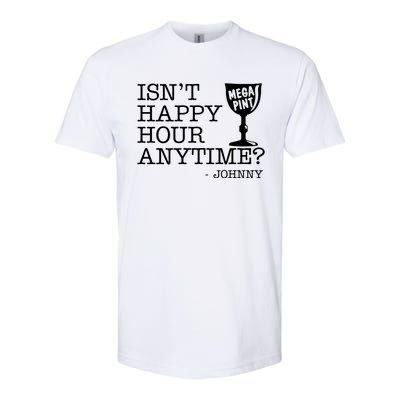 Isn't Happy Hour Anytime Mega Pint Johnny Depp Softstyle CVC T-Shirt