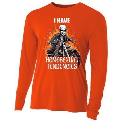 I Have Homosexual Tendencies Apparel Cooling Performance Long Sleeve Crew