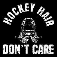 Ice Hockey Hair DonT Care Ice Hockey Player Girl Cooling Performance Crew T-Shirt
