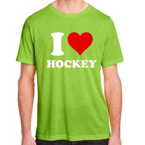 I Heart Hockey I Love Hockey Gift Adult ChromaSoft Performance T-Shirt