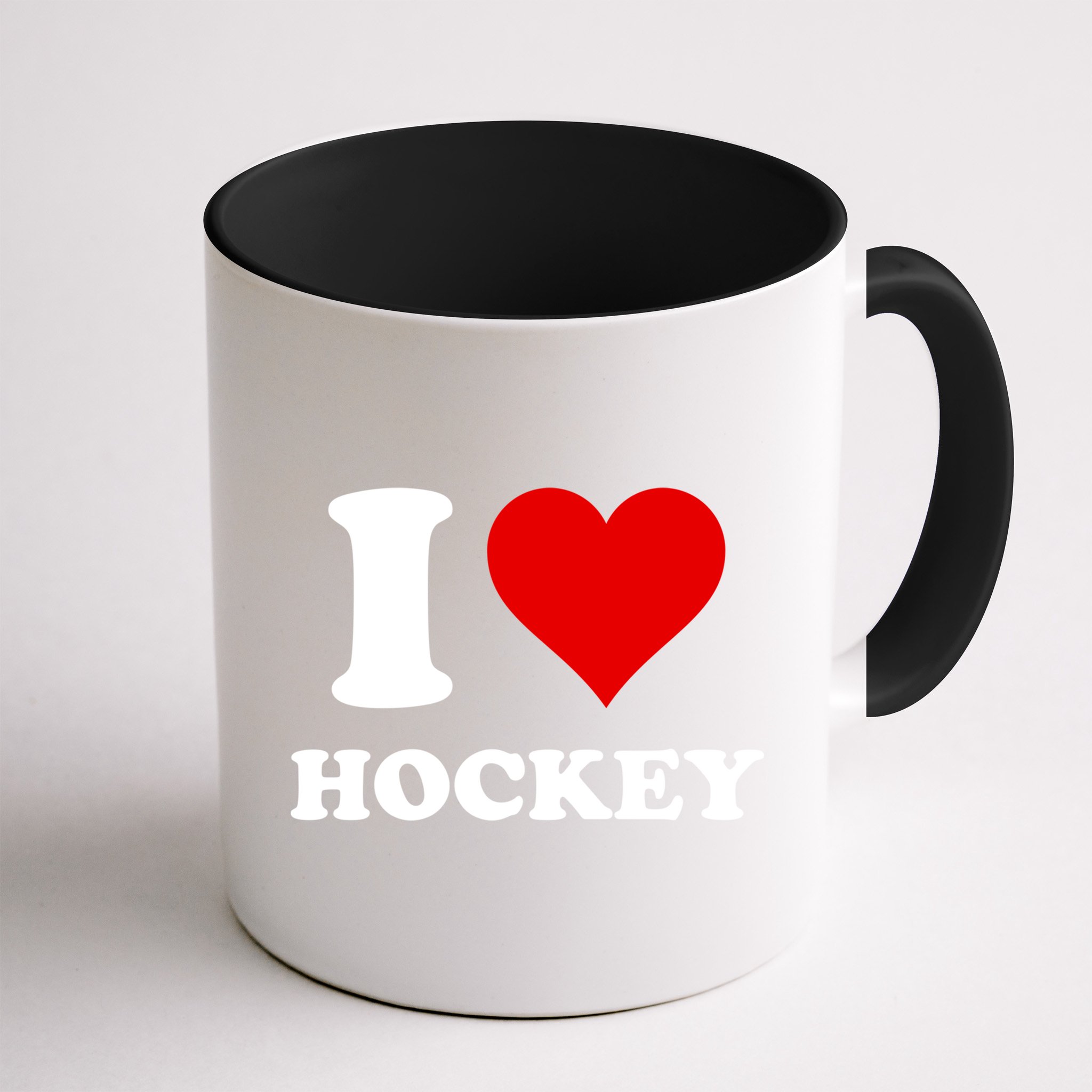 I Heart Hockey I Love Hockey Gift Mug