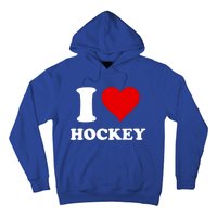 I Heart Hockey I Love Hockey Gift Hoodie