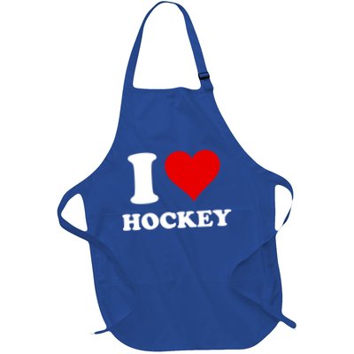 I Heart Hockey I Love Hockey Gift Apron