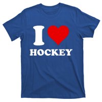 I Heart Hockey I Love Hockey Gift T-Shirt