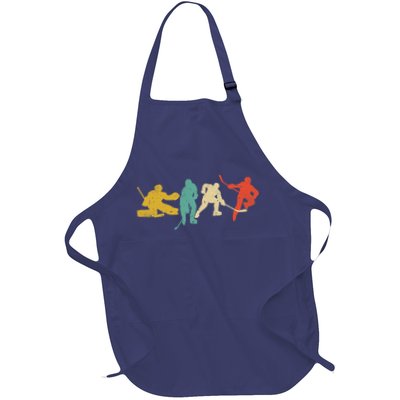 Ice Hockey Hockey Stick Vintage Style Ice Hockey Gift Apron