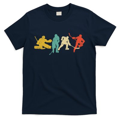 Ice Hockey Hockey Stick Vintage Style Ice Hockey Gift T-Shirt
