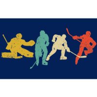 Ice Hockey Hockey Stick Vintage Style Ice Hockey Gift Bumper Sticker