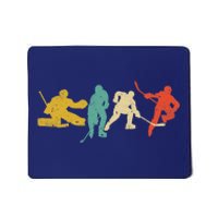 Ice Hockey Hockey Stick Vintage Style Ice Hockey Gift Mousepad