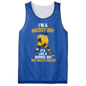 Ice Hockey Hockey Son Ice Hockey Gift Mesh Reversible Basketball Jersey Tank