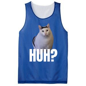 I Heart I Love Funny Huh Cat Meme Gift Mesh Reversible Basketball Jersey Tank