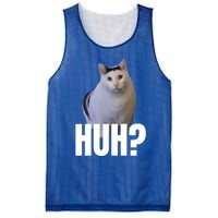 I Heart I Love Funny Huh Cat Meme Gift Mesh Reversible Basketball Jersey Tank