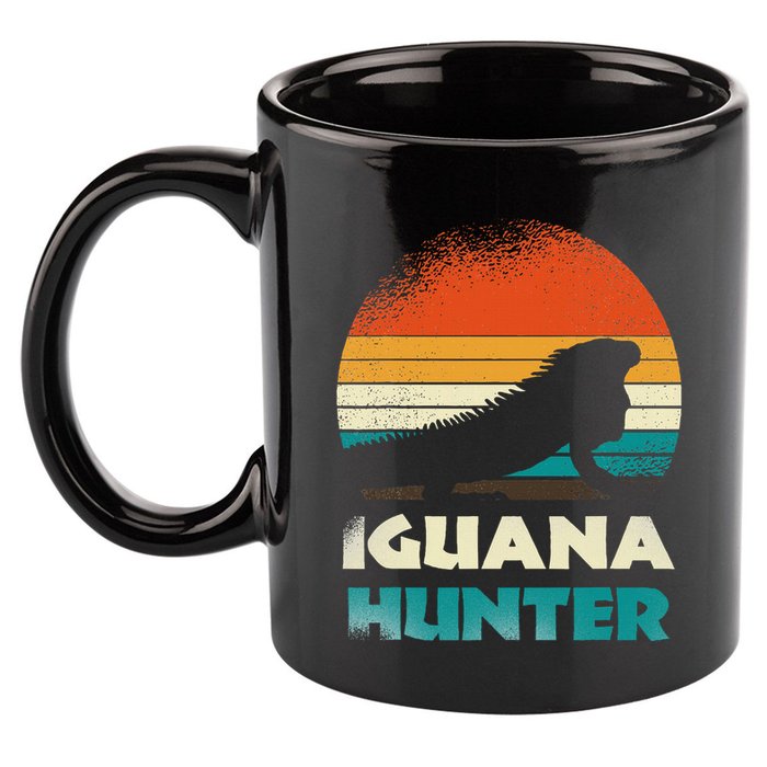 Iguana Hunter 11oz C Handle Ceramic Mug