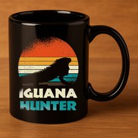 Iguana Hunter 11oz C Handle Ceramic Mug