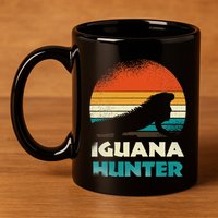 Iguana Hunter 11oz C Handle Ceramic Mug