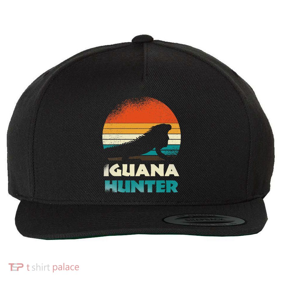 Iguana Hunter Wool Snapback Cap