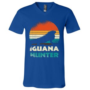 Iguana Hunter V-Neck T-Shirt