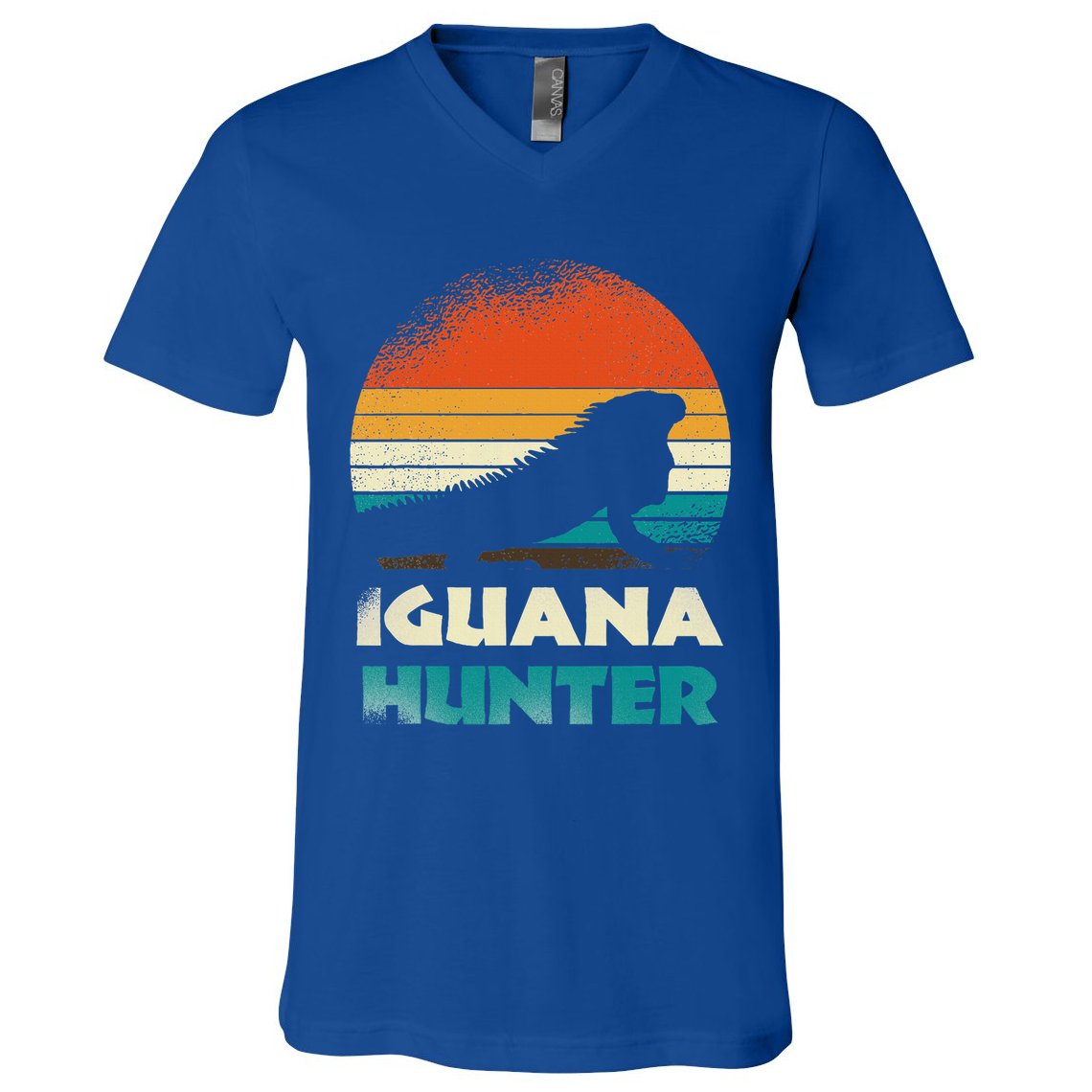 Iguana Hunter V-Neck T-Shirt