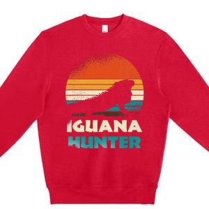 Iguana Hunter Premium Crewneck Sweatshirt