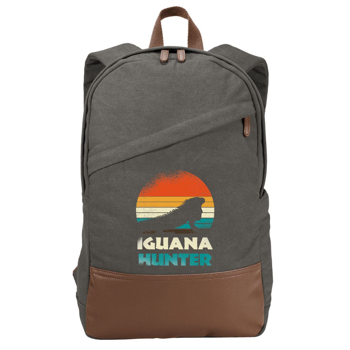 Iguana Hunter Cotton Canvas Backpack