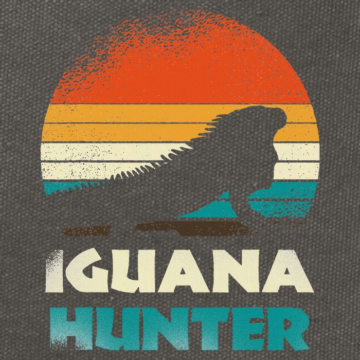 Iguana Hunter Cotton Canvas Backpack