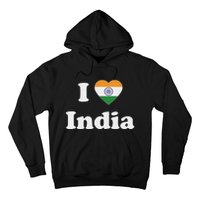 I Heart India Indian I Love India Hoodie