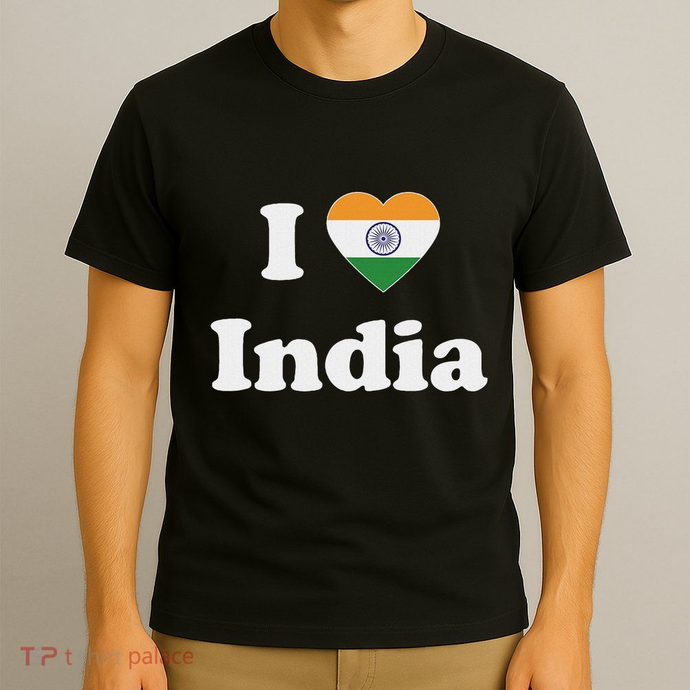 I Heart India Indian I Love India T-Shirt