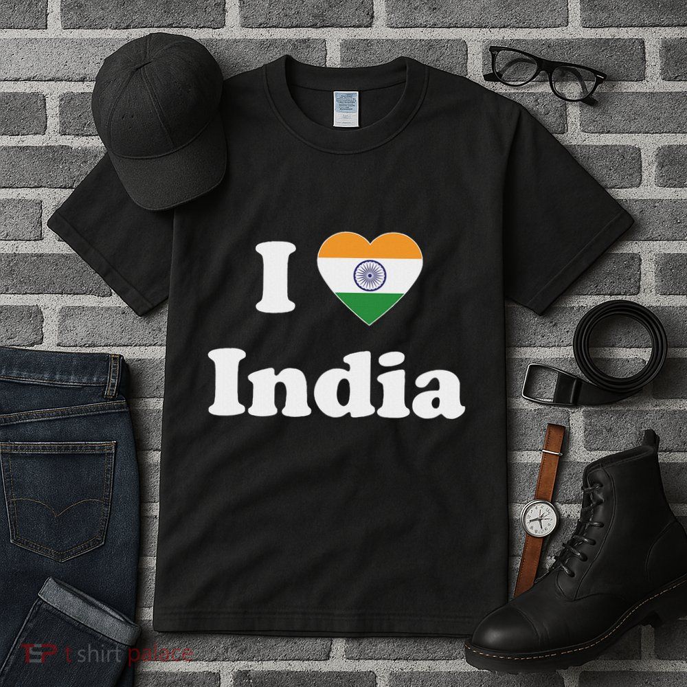 I Heart India Indian I Love India Tall T-Shirt