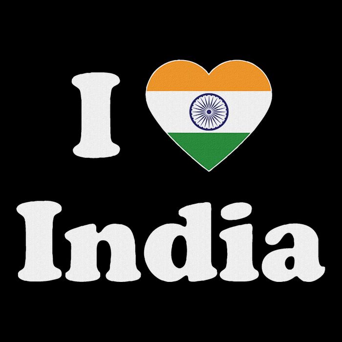 I Heart India Indian I Love India Visor
