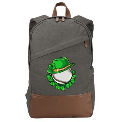 Irish Hurling Ireland St Patricks Day Gaelic Games Sports Gift Cotton Canvas Backpack